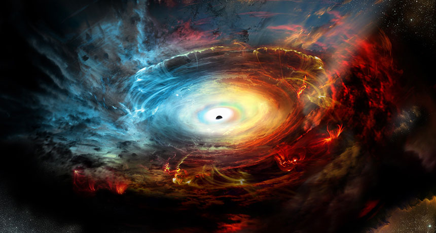 black hole event horizon