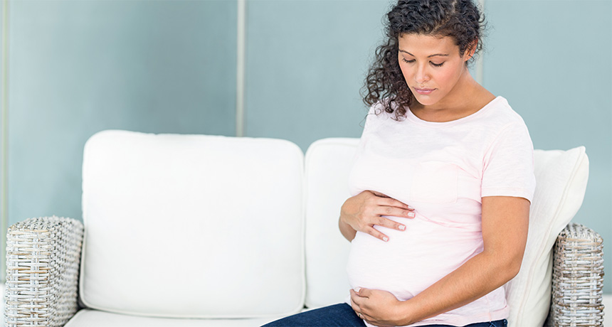 pregnant woman