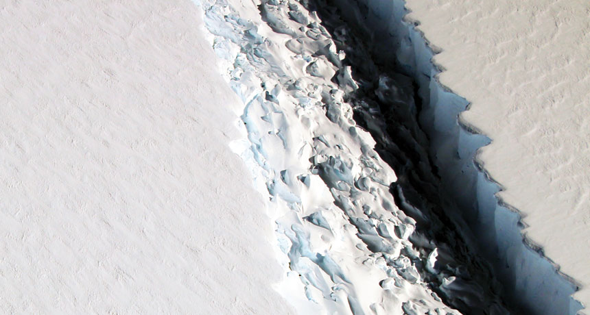 Larsen C ice shelf