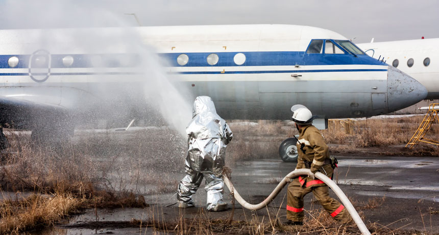 aviation fire