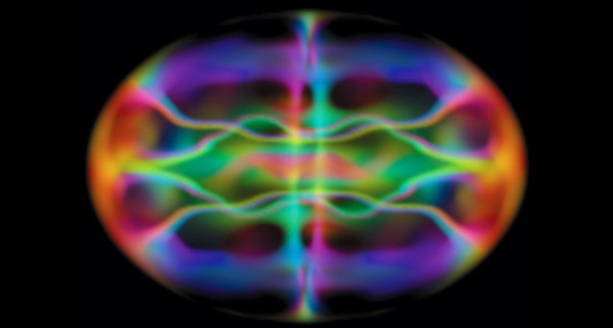 computer simulation of an ultraclold cloud of atoms