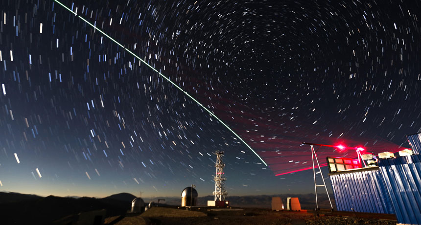 Tibetan ground station