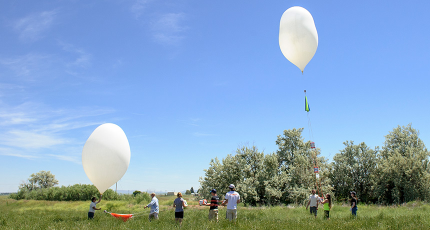 balloon practice