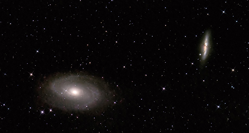 galaxies M81 and M82
