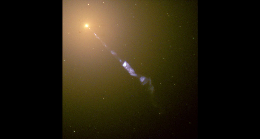 black hole jets from M87