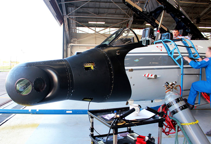 NASA research jet