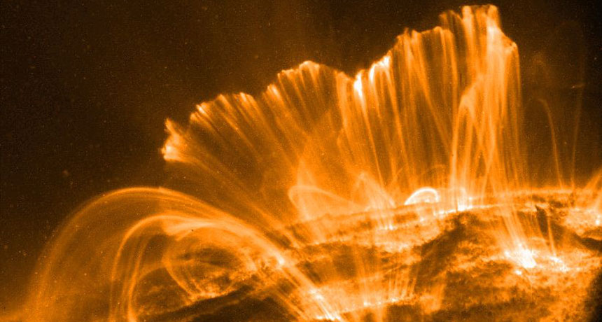 solar loop structures