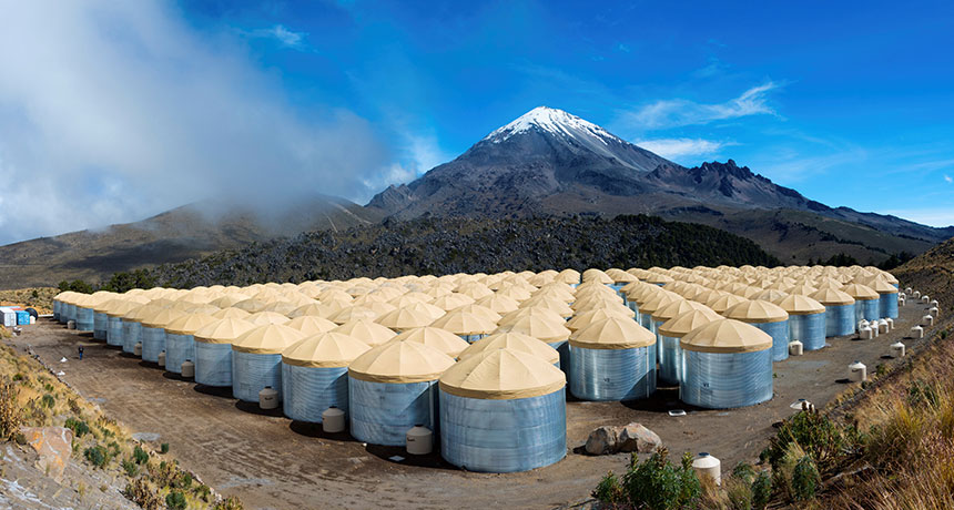HAWC experiment in Mexico