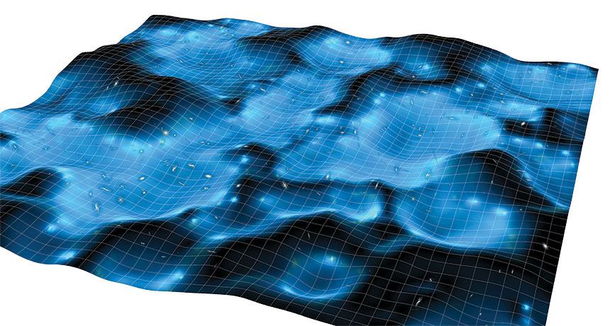 simulation of lumpy universe
