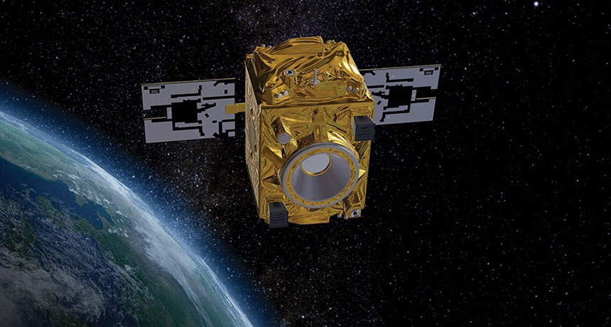 satellite illustration