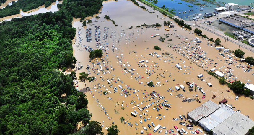 flooding in Louisiana