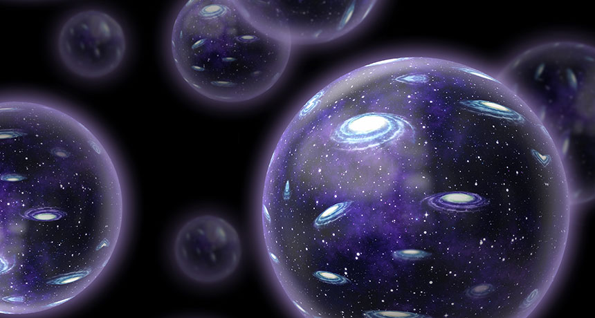 illustration of alternate universes