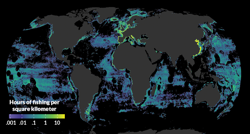 fishing map
