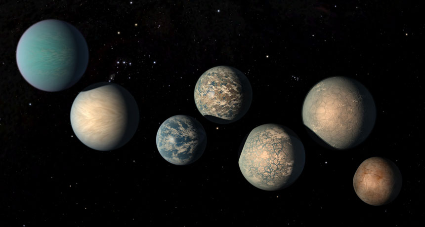 TRAPPIST-1 planets