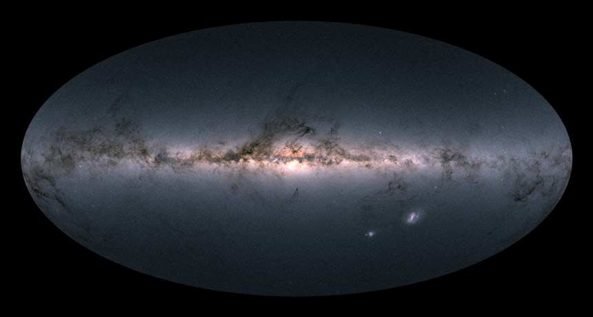 all-sky map of the Milky Way