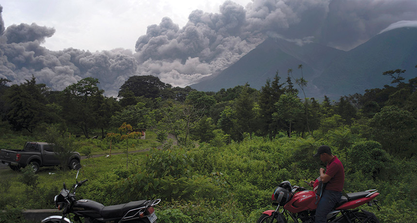 Fuego volcano