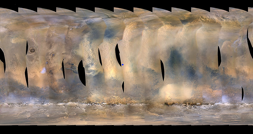 Mars map
