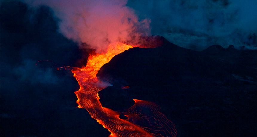 lava from Kilauea