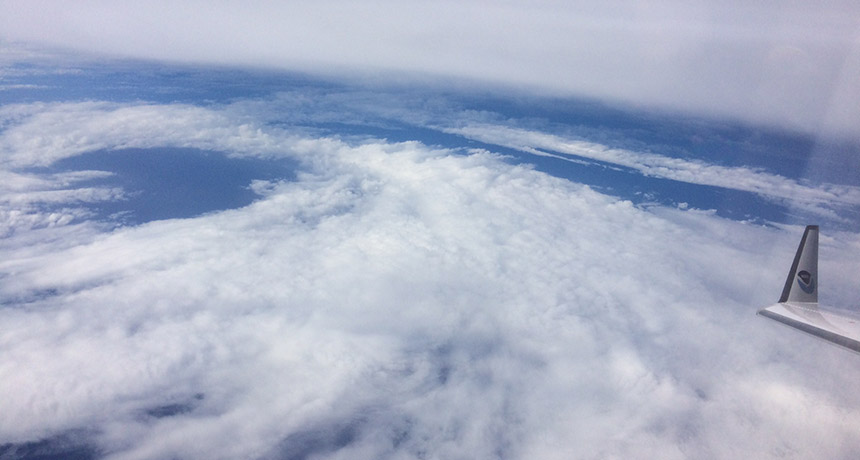 hurricane eye