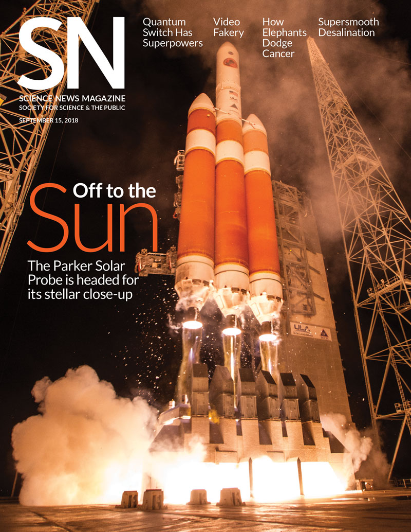 cover of September 15, 2018 issue