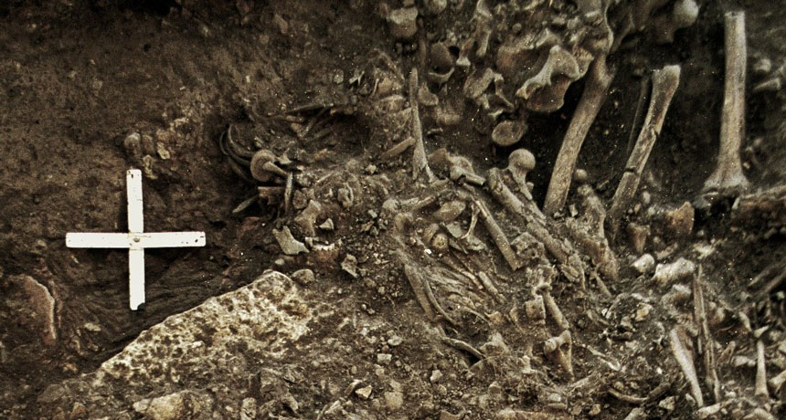 mass grave