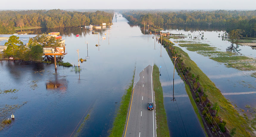 hurricane flooding
