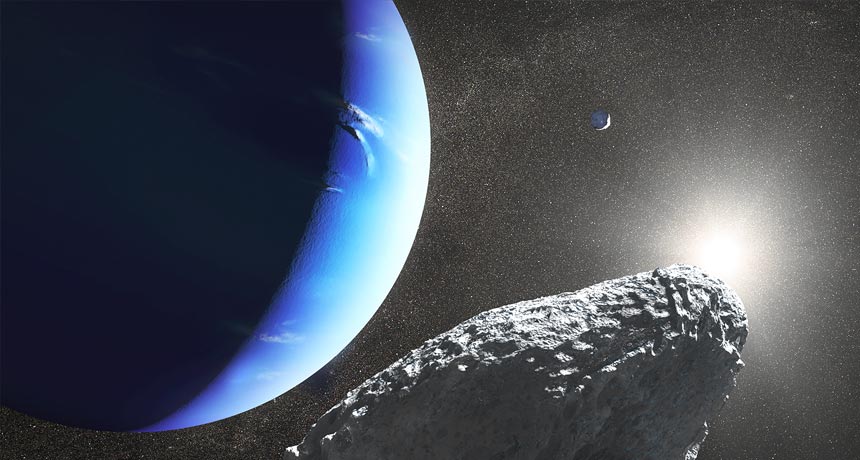 Neptune, Proteus and Hippocamp