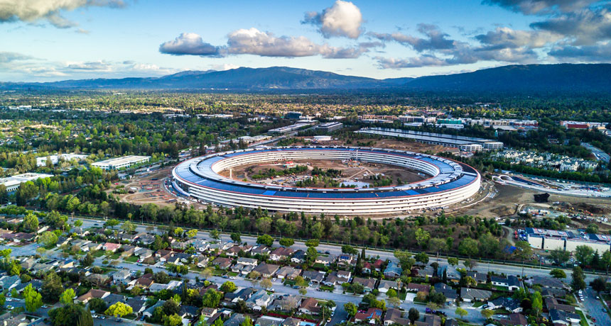 Apple headquarters