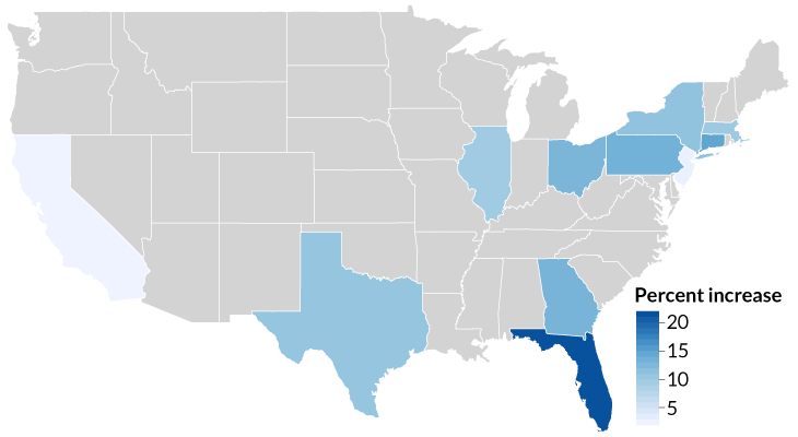 United States map