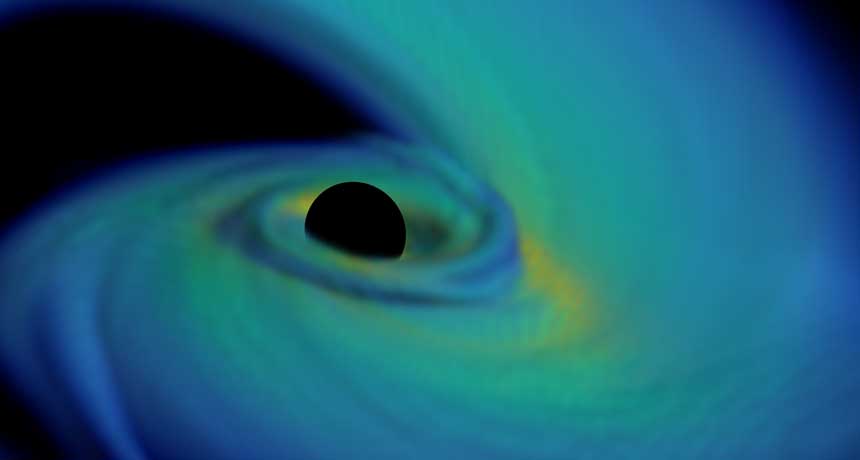 neutron star merging with black hole