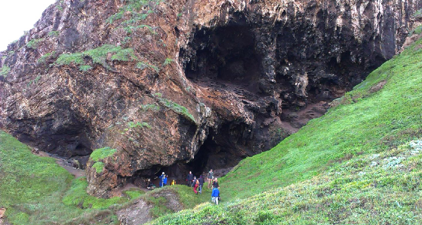 South Africa cave