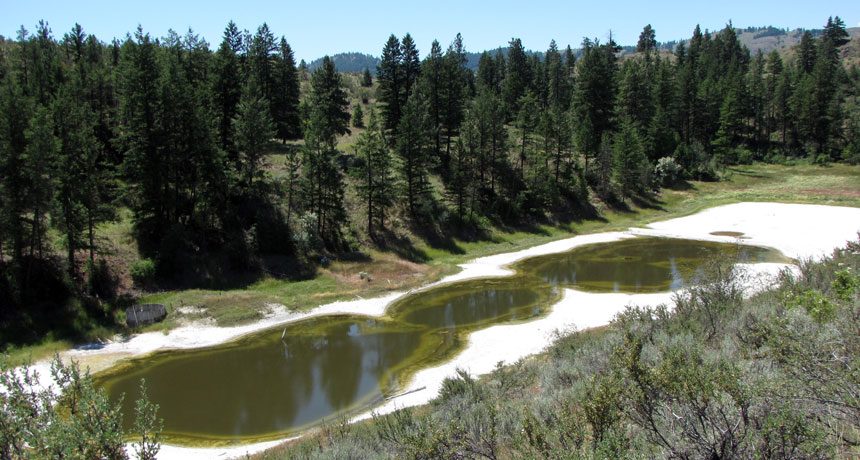 Washington state’s Hot Lake