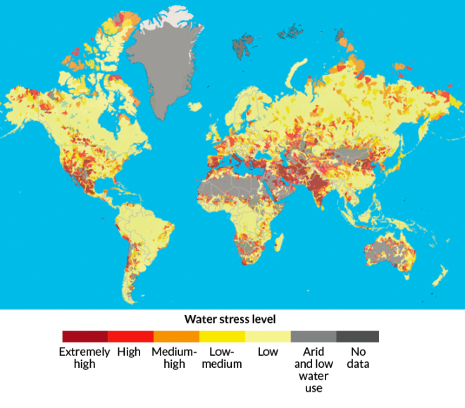 One in 4 people lives in places at high risk of running out of water