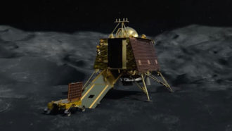 Pragyan rover illustration