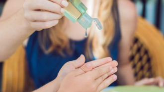 hand sanitizer