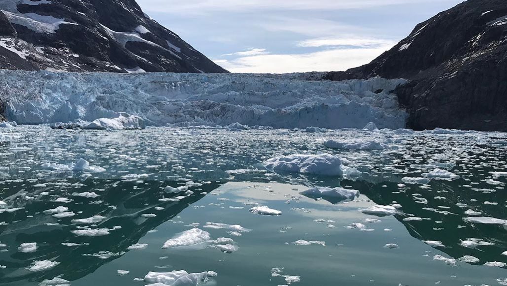 tidewater glacier Greenland