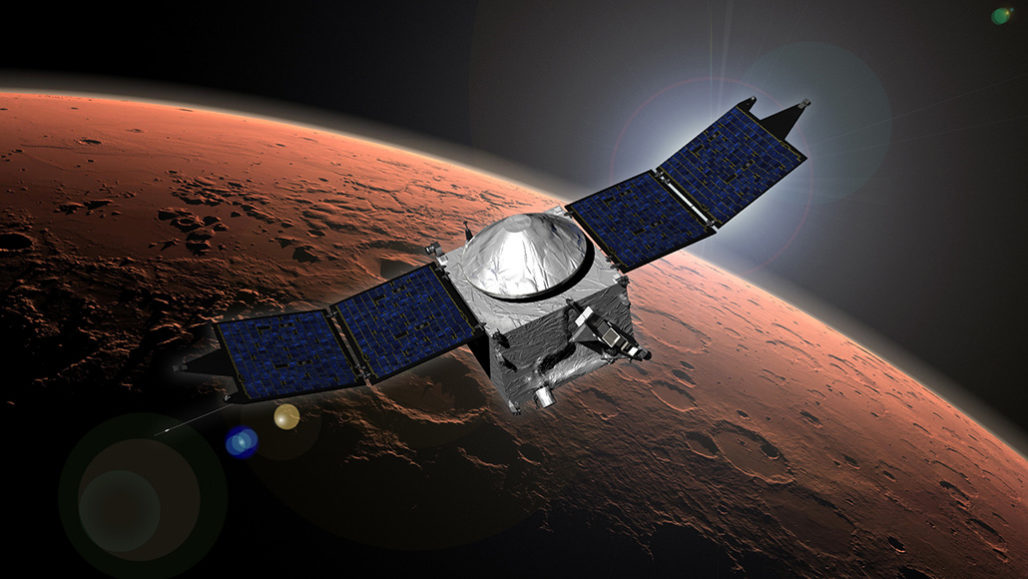 Mars Maven spacecraft