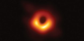 black hole M87 first image