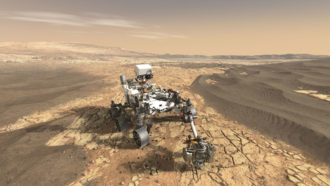 Mars 2020 rover