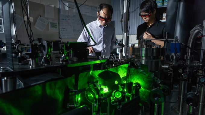 researchers working on torque sensor