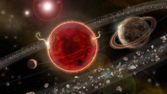 Proxima Centauri illustration