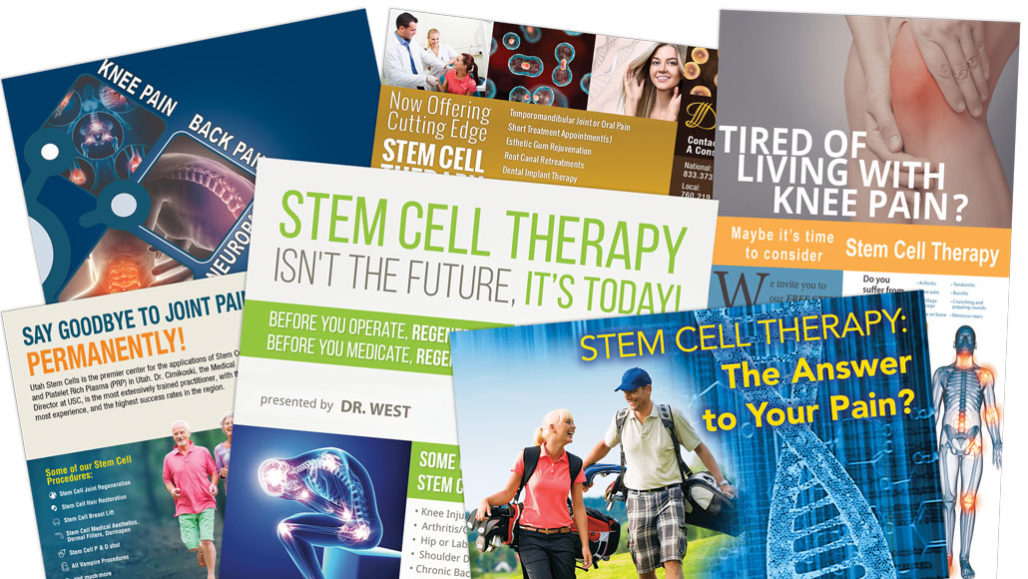 Stem cell treatment ads