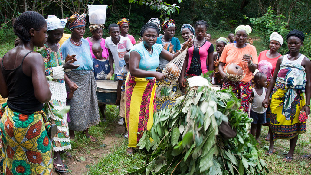 Mende people in Sierra Leone