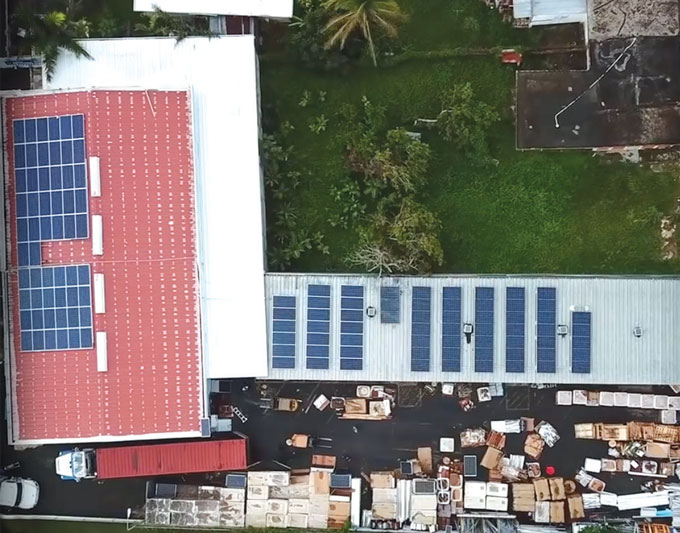 rooftop solar panels