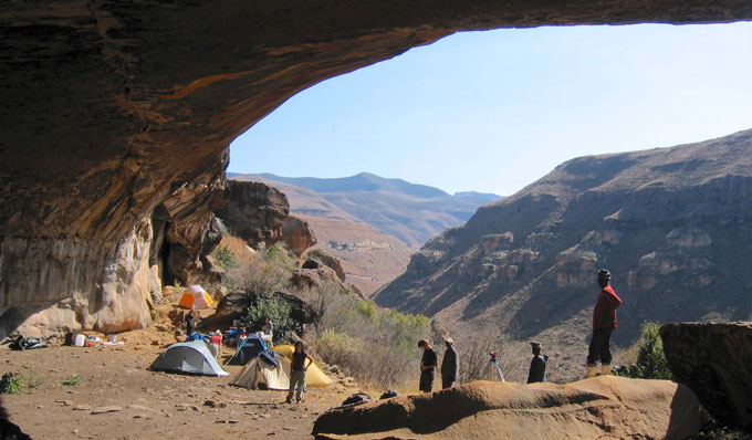 rock shelter