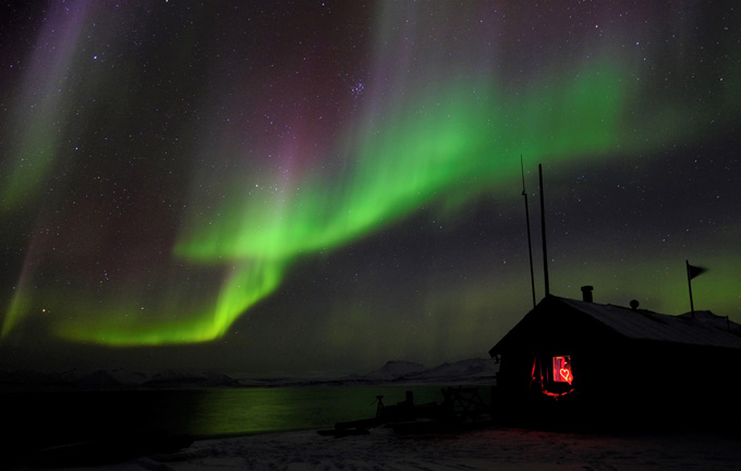 Hearts in the Ice Arctic hut