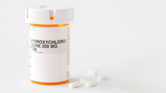 Malaria drug hydroxychloroquine