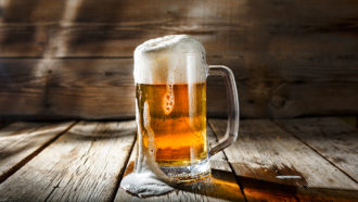 glass of beer