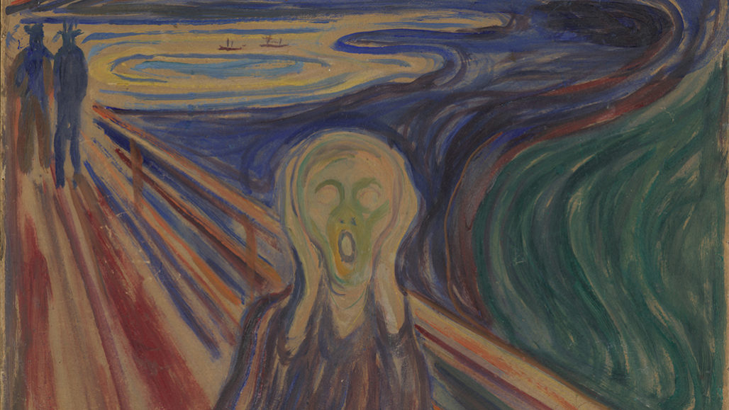 The Scream schilderij