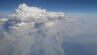 pyrocumulonimbus cloud